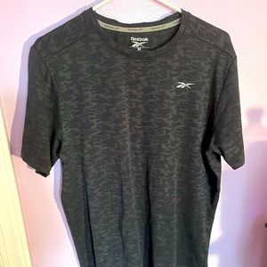 Gray and black shirt